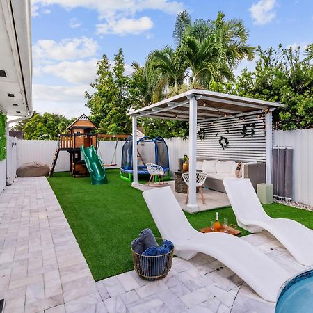Miami Luxury House W Heated Pool & Jacuzzi Villa Exterior photo